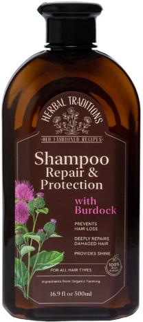 Šampūnas Herbal Traditions Repair & Protection With Burdock, 500 ml