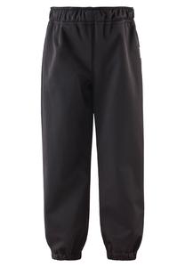 Termo kelnės su pašiltinimu, vaikams Lassie Miry Softshell, juoda sp., 104 cm
