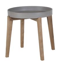 Lauko stalas Home4you Sandstone, rudas, 61 cm x 61 cm x 50 cm