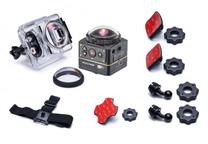 Sporta kamera Kodak Pixpro SP360 4K Pack SP3604KBK6, melna krās.