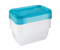 Toiduainekarbi komplekt Keeeper Fredo Fresh 30672632, 0.5 l, läbipaistev v./sinine v., 5 tk