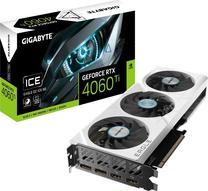 Видеокарта Gigabyte GeForce RTX 4060 Ti GV-N406TEAGLEOC ICE-8GD, 8 ГБ, GDDR6