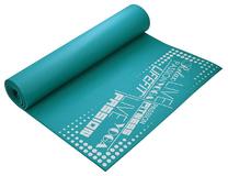 Fitnesa un jogas paklājs Lifefit, zila krās./zaļa krās., 173 cm x 58 cm x 0.6 cm
