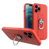 Чехол для телефона Hurtel With Finger Grip, красный цв., Apple
