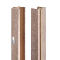 Vertikāla durvju aploda PerfectDoor, 209.4 cm x 18 cm x 2.2 cm, kreisais, sonoma ozola krās.