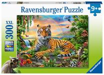 Пазл Ravensburger Tiger at Sunset, 49 см x 36 см, 300 шт., многоцветный