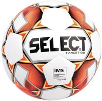 Футбольный мяч Select, 5 размер, белый цв./oранжевый цв.