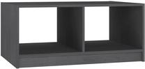 Kavos staliukas VLX, pilka sp., 75 cm x 50 cm x 33.5 cm