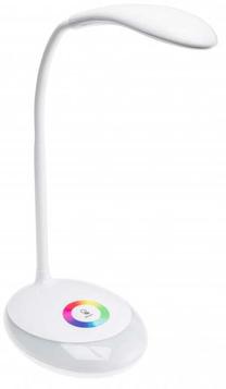 Darba galda gaismeklis GTV Galactic LB-GAL3WRU-10, LED, 3W, balta krās./balta krās.