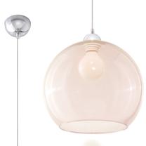 Valgusti rippuv Sollux Ball, E27, 1 x 15 W, šampanja v. / hõbe v.