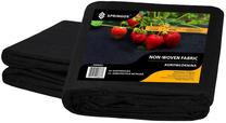 Pretnezāļu agrotekstils Springos, melna krās., 10 m x 1.1 m, 50 g/m²