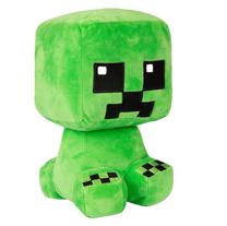 Mīkstā rotaļlieta HappyJoe Minecraft, zaļa krās.