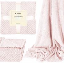 Pledas Springos Lovely Blanket HA7094, šviesiai rožinė sp., 150 cm x 200 cm