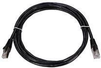 Laidas Extralink Patchcord CAT.5E FTP Foiled Twisted Pair Bare Copper RJ-45 8P8C, RJ-45 8P8C, 5 m, juoda sp.