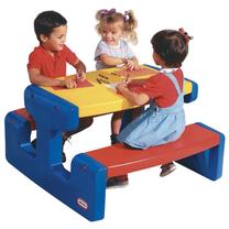 Dārza rotaļlieta Little Tikes Picnic Table, zila krās./sarkana krās./dzeltena krās.