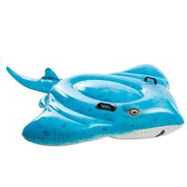 Надувной поплавок Intex Stingray, 185 см x 145 см, синий цв.