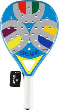 Padel tenisa rakete Bewe Kids 615379, daudzkrāsaina