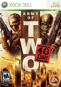 Xbox 360 spēle Electronic Arts Army of Two: The 40th Day, angļu