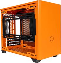 Kompiuterio korpusas Cooler Master MasterBox NR200P, oranžinė sp.