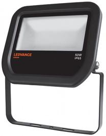 Prožektor ilma liikumisandurita, seinakinnitus Ledvance 4058075001107, 50 W, 5000 lm, 3000 °K, IP65, must v.