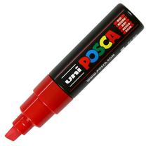 Tekstimarker Uni Mitsubishi Posca PC-8K, 8 mm, punane v.