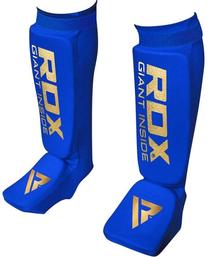 Защита голени и стопы RDX Shin Instep Guards HYP-SIU, синий цв., S