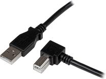 Кабель StarTech USB - USB-B USBAB2MR USB, USB-B, 2 м, черный цв.