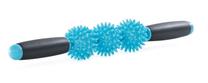 Kūno masažuoklis Gymstick Active Massage Bar 72030, 42.5 cm x 6 cm, mėlyna sp./juoda sp.