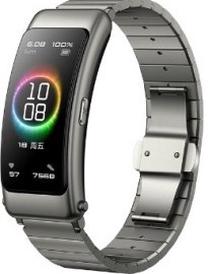 Viedais pulkstenis Huawei TalkBand B6 55025920, melns krās.