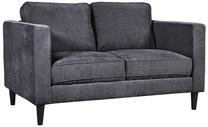 Sofa Home4you Spencer 2, tamsiai pilka sp., 140 x 82 cm x 84 cm