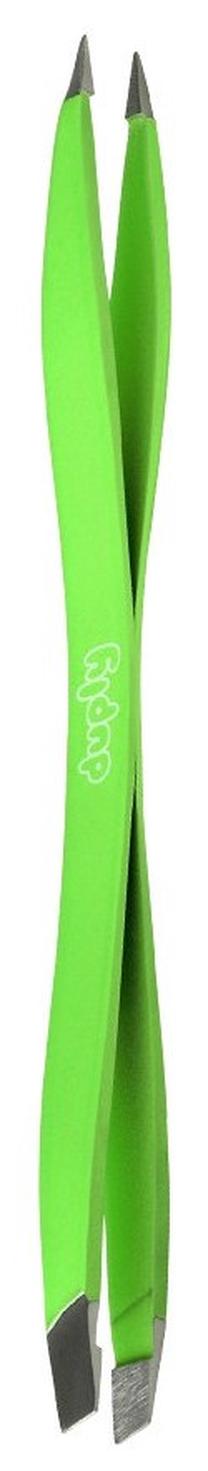 Kosmētiskā pincete, uzacīm un skropstām Beter Double Tweezers, zaļa krās.