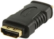 Adapteris ValueLine HDMI female, Mini HDMI male, melna krās.