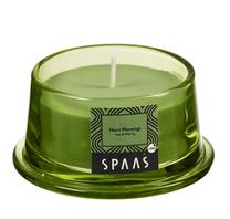 Свеча, ароматическая Spaas, 15 час, зеленый цв.