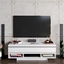 ТВ стол Kalune Design Celestia, белый цв., 120 см x 36.8 см x 40 см