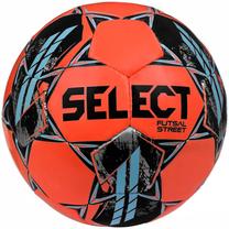 Футбольный мяч Select Futsal Street 22, 4 размер, синий цв./oранжевый цв.