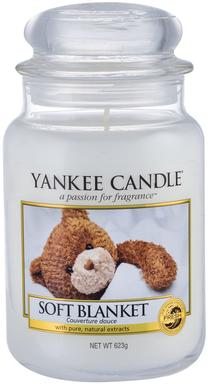 Svece, aromātiskā Yankee Candle, 110 h, balta krās.
