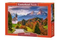 Пазл Castorland Autumn In Bavvarian Alps Germia 2000 el. C-200795-2, 68 см x 92 см, 2000 шт., многоцветный