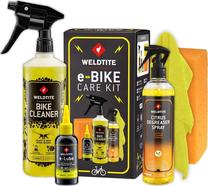 Dviračių valymo komplektas Weldtite e-Bike WLD-03107, plastikas, geltona sp.