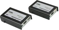 Удлинитель Aten HDMI/USB Cat 5, черный цв.