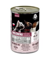 Šlapias šunų maistas Pet Republic Monoprotein Ox, jautiena/mėsa, 0.4 kg