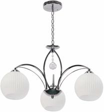 Светильник потолочный Candellux Lighting Sandrine 33-52087, E27, 3 x 40 Вт, белый цв. / серебристый цв.
