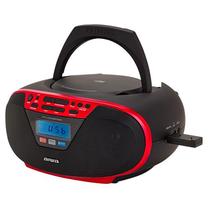 Magnetola Aiwa BBTU-400RD, 6 W, melna krās./sarkana krās.