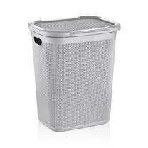 Ящик для белья Knitas M-079, 50 л, серый цв., 43 см x 34 см x 55 см