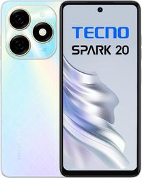 Mobilais telefons Tecno Spark 20, 256 GB, balts krās.