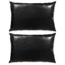 Dekoratīvs spilvens VLX Cushion Set, melna krās., 60 cm x 40 cm, 2 gab.