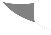 Uždanga/burė nuo saulės Garden Line TUN0464, 360 x 360 cm