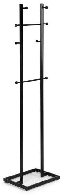 Drabužių kabykla ModernHome, 175 cm, juoda sp.