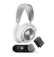 Belaidės ausinės Steelseries Arctis Nova Pro, balta sp./pilka sp.