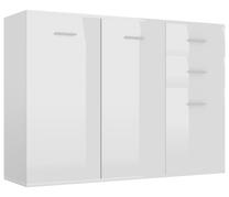 Komoda VLX 800699, balta sp., 75 cm x 105 cm x 30 cm