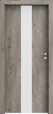 Iekšdurvju vērtne Porta 2 Portafocus 2, kreisais, sibīrijas ozola krās., 203 x 84.4 x 4 cm